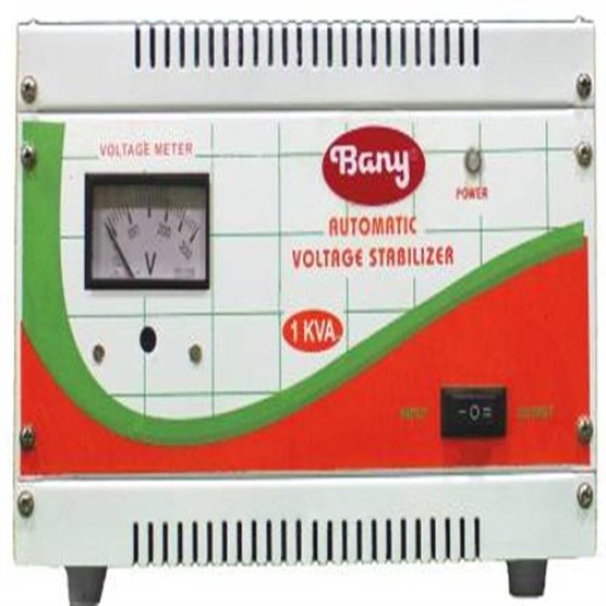 1 KVA (60v-300v)  (White) Voltage Stabilizer Banny Products SP030