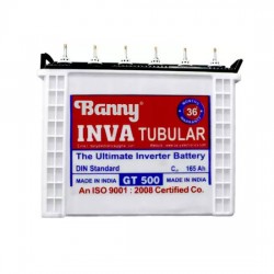 Banny Products Tubular Battery 165 Ah Battery for Inverter